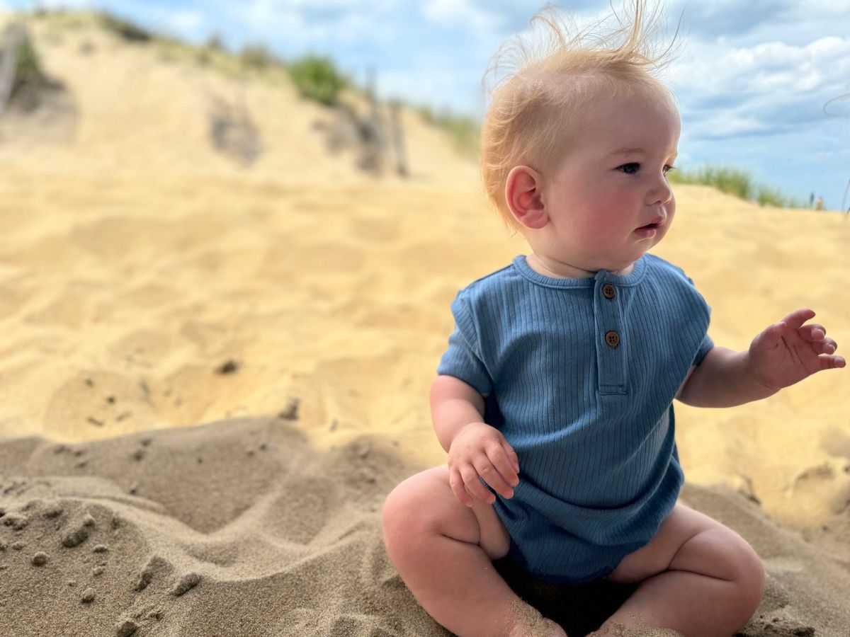 Jibe Onesie - Navy Rib