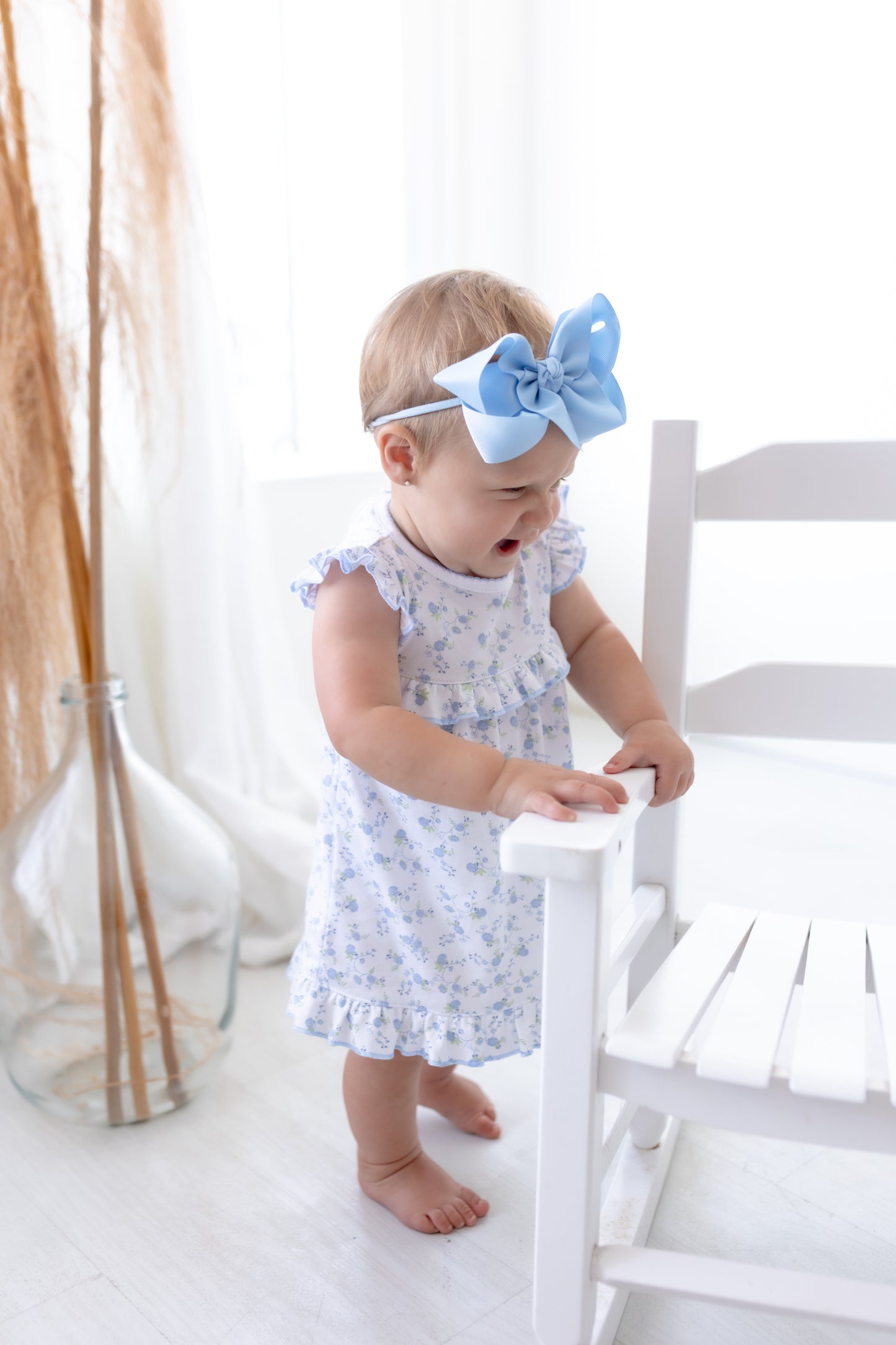 Skylar's Classics - Printed Flutter Dress