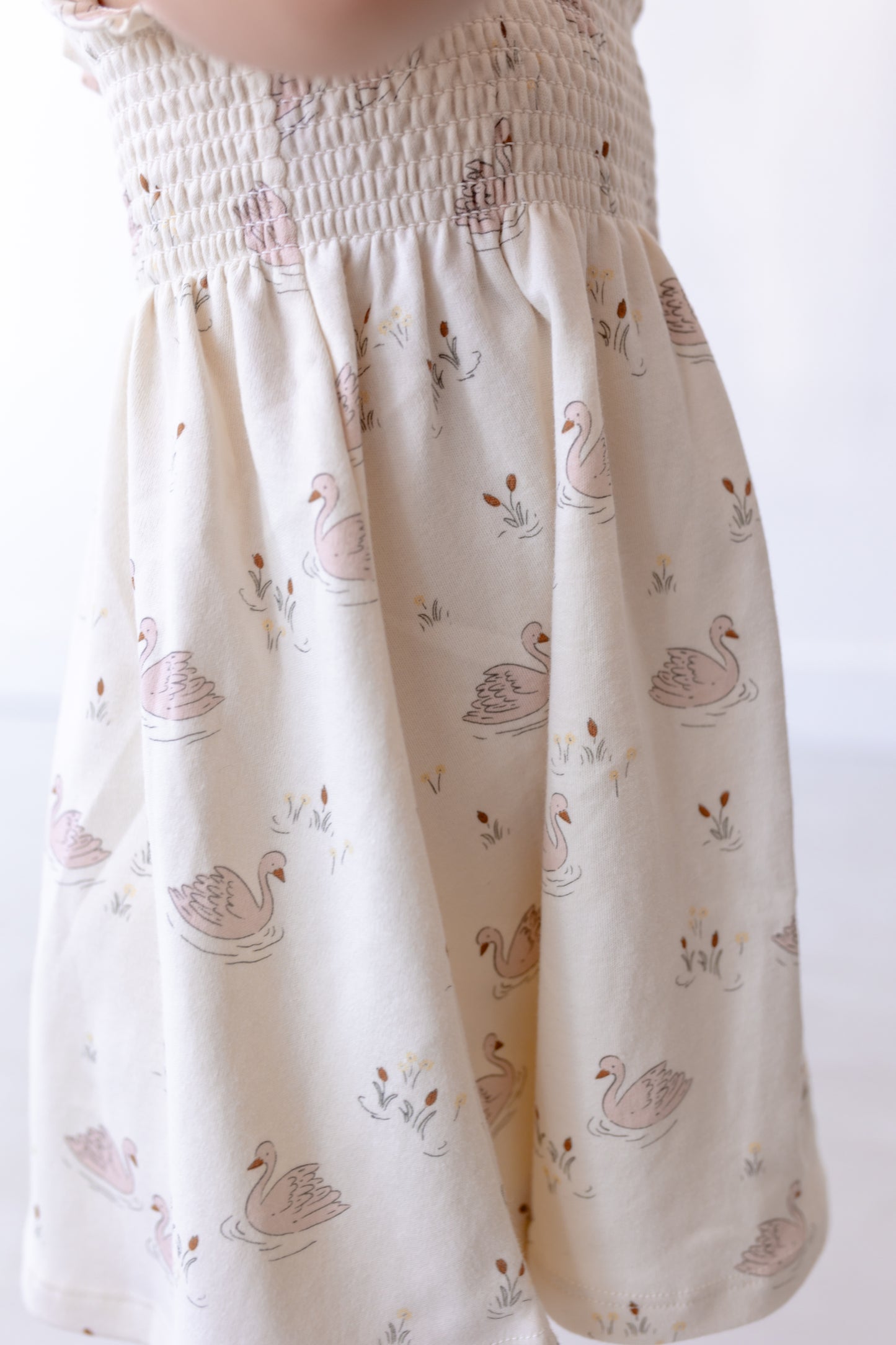 Swans - Jersey Dress