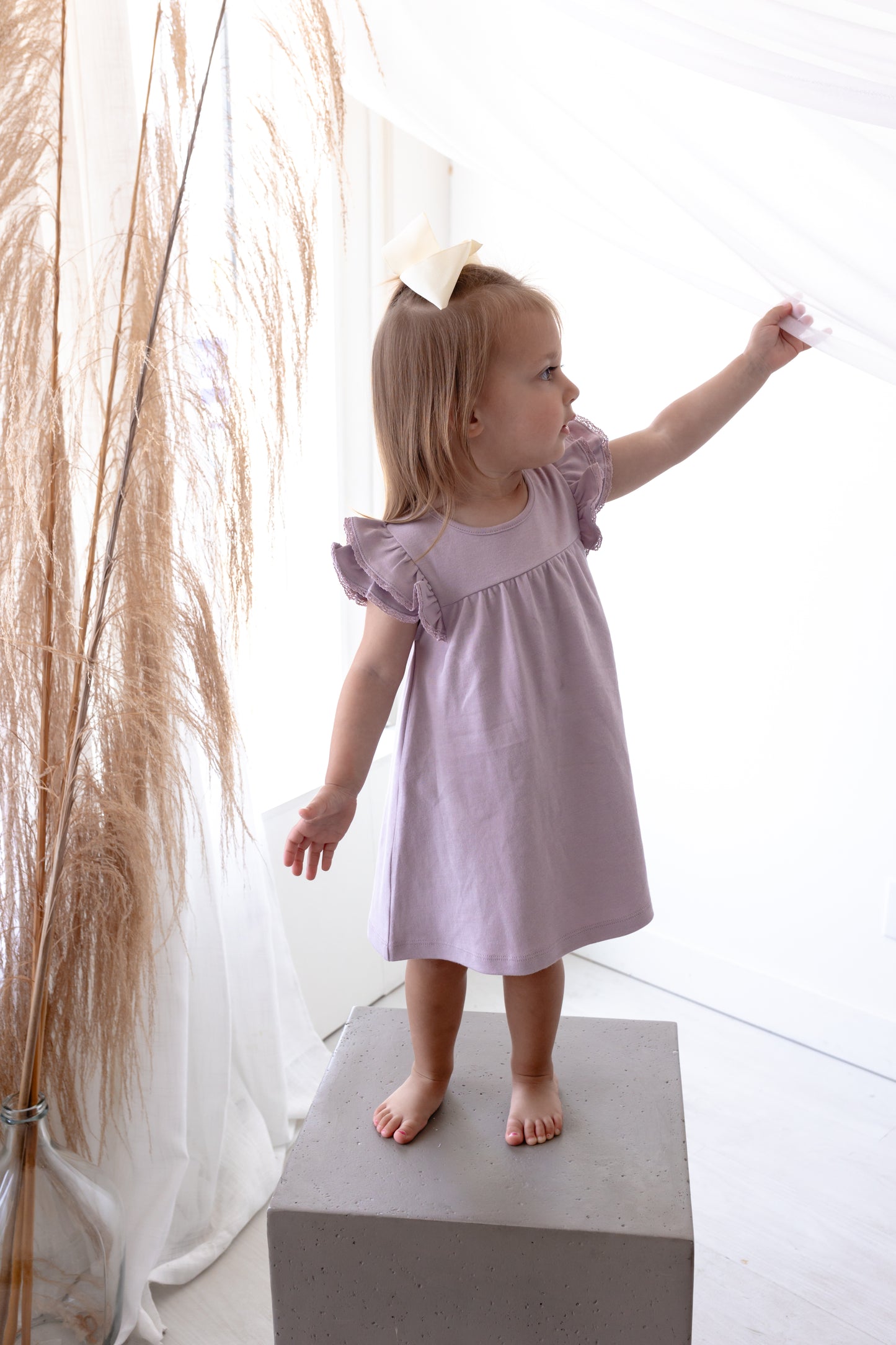 Flutter Dress - Lavender