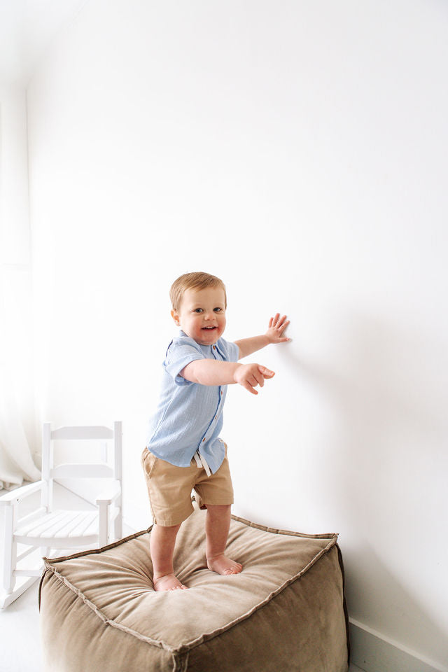 Newport Woven Shirt - Blue