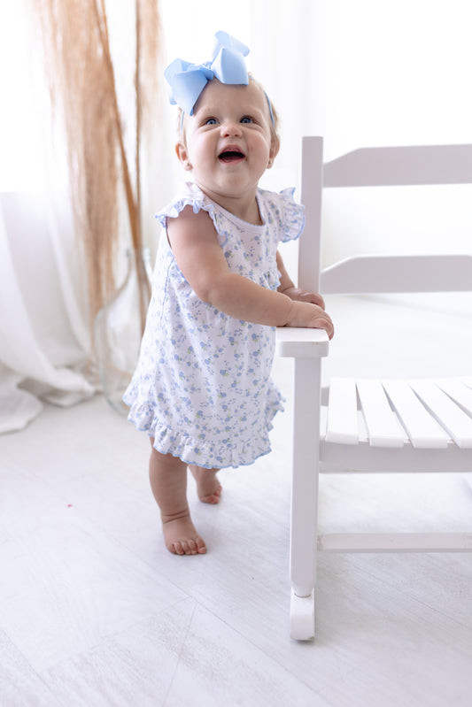 Skylar's Classics - Printed Flutter Dress
