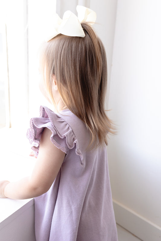 Flutter Dress - Lavender