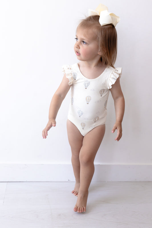 Hot Air Balloons - Scoop Back One-Piece