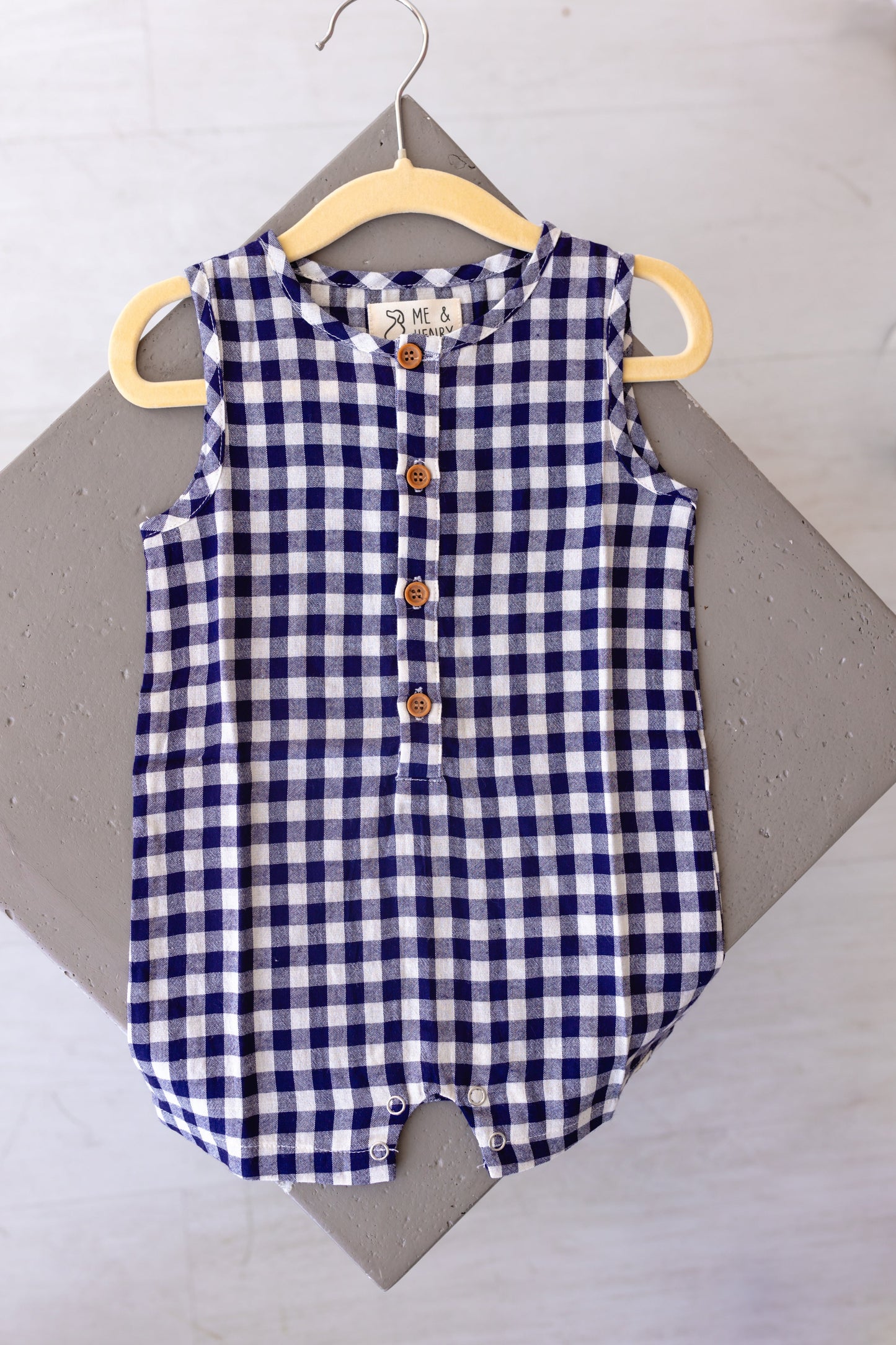 Cabin Plaid Playsuit